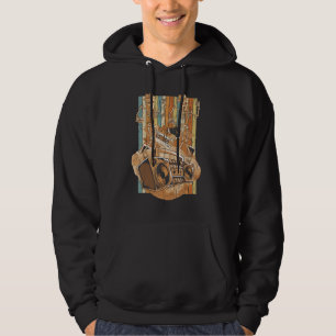 Boombox Boogie Retro 80:s 90:e Halloween Dancing S Hoodie