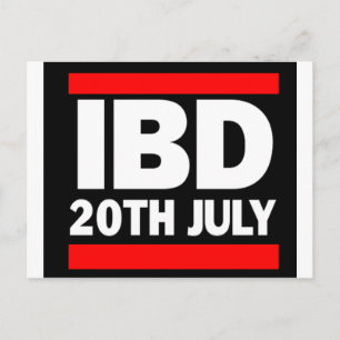 Boombox-dagen i internationell - 20 juli vykort