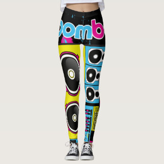 Boombox damasker leggings