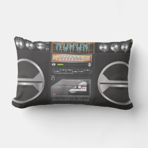 Boombox Ghetto Blaster Lumbarkudde
