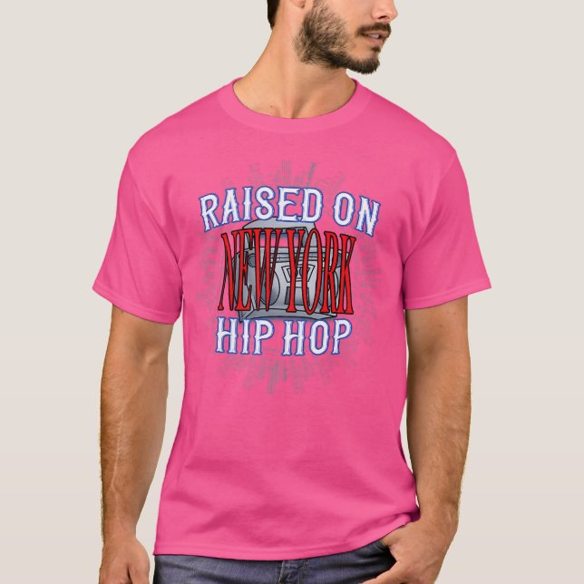 Boombox Ghetto Blaster Rap Rb Old school New York T Shirt (Framsida)