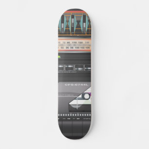 Boombox Ghetto Blaster Skateboard Bräda 20 Cm