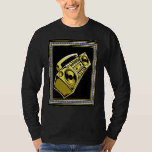 Boombox Ghettoblaster Stereo Hip hop Drift Urban S T Shirt
