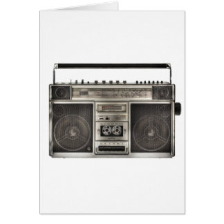 Boombox Hälsningskort