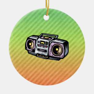 Boombox Julgransprydnad Keramik