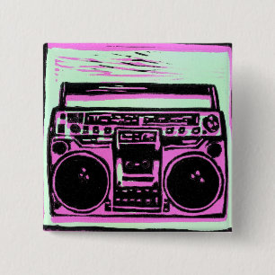 boombox knäppas knapp