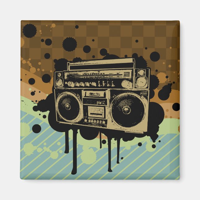 BoomBox Magnet (Framsidan)