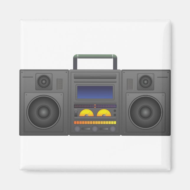 Boombox Magnet (Framsidan)