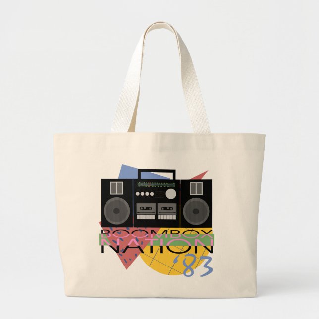Boombox Nation 83 Jumbo Tygkasse (Framsidan)