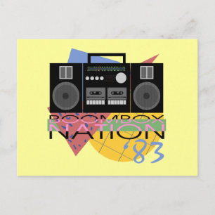 Boombox Nation 83 Vykort