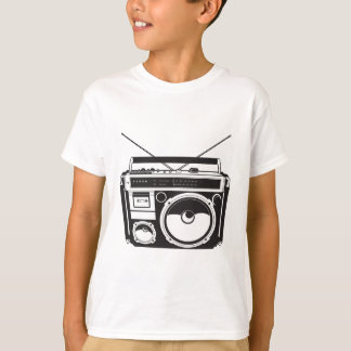 ☞ Boombox Oldschool / Cassette Player Tee