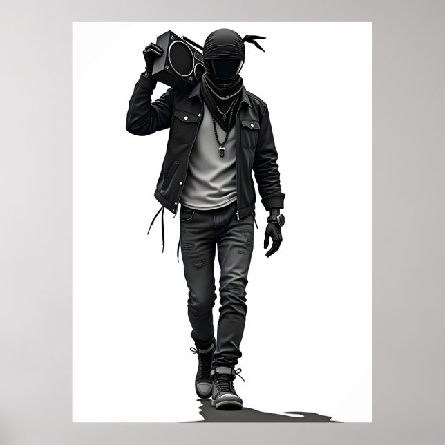 Boombox Poster (Framsidan)