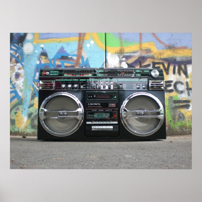 Boombox Poster (Framsidan)