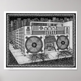 Boombox Poster