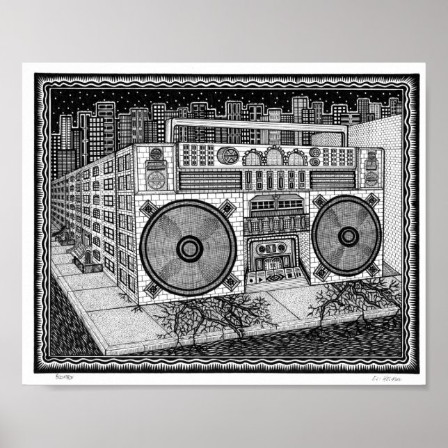 Boombox Poster (Framsidan)