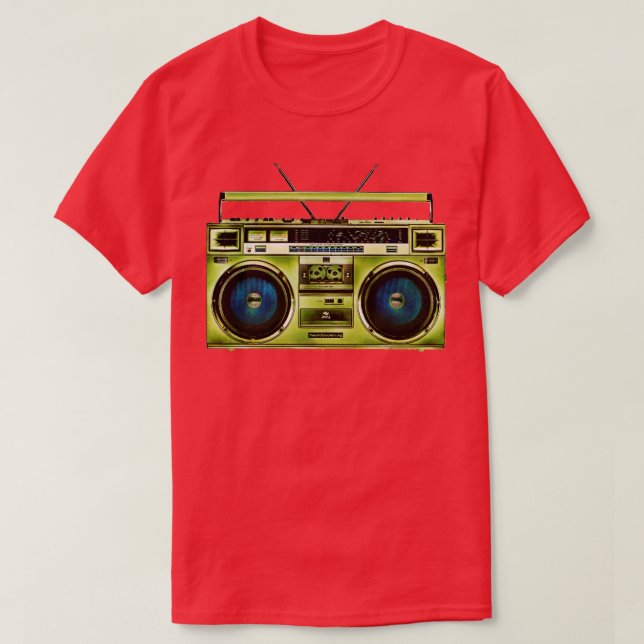 Boombox T Shirt (Design framsida)