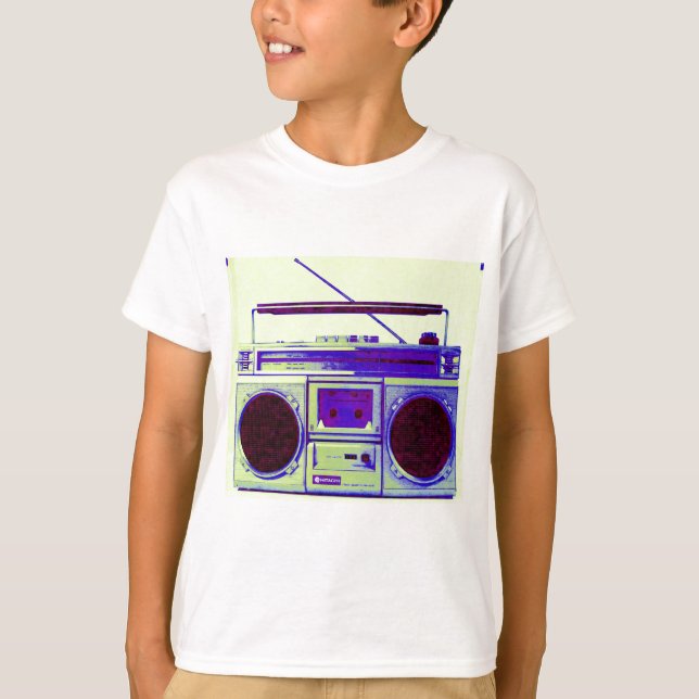 Boombox T-shirt (Framsida)