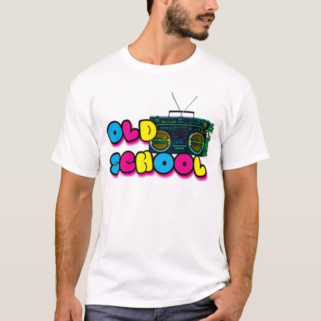 Boombox Tee (Framsida)