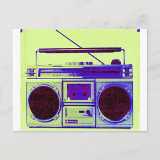Boombox Vykort