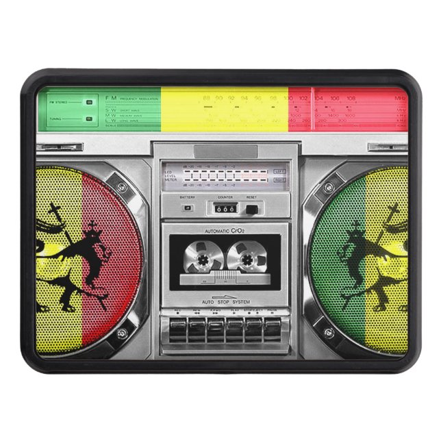 boomboxreggae dragkroksskydd (Framsidan)