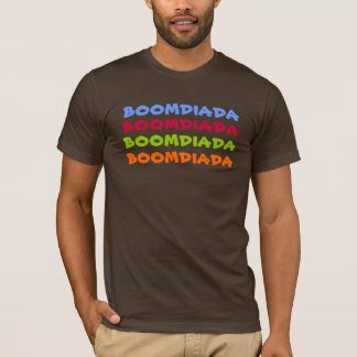 boomdiadaboomdiada - upptäckten kanaliserar tee shirt