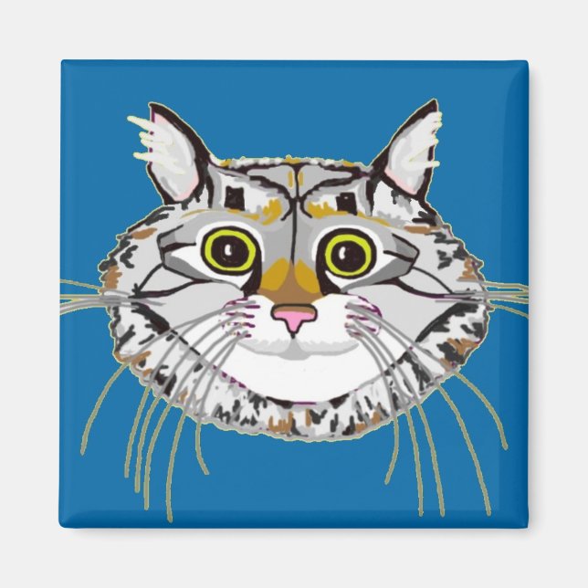 Boomer Cheshire Cat Magnet (Framsidan)