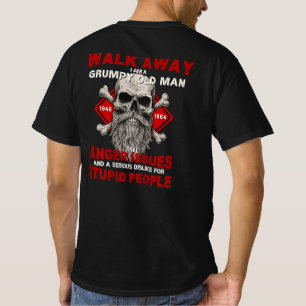 Boomer EST 1958 Walk Away I är en grumpy Old Man T Shirt