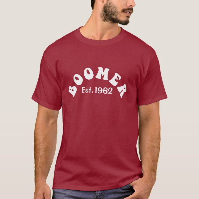 BOOMER Est. 19** T-Shirt (Framsida)