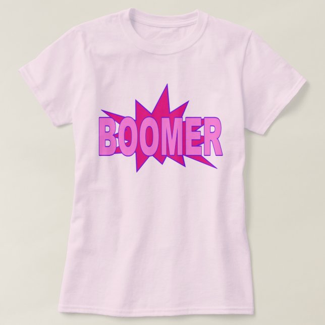 Boomer T-Shirt (Design framsida)