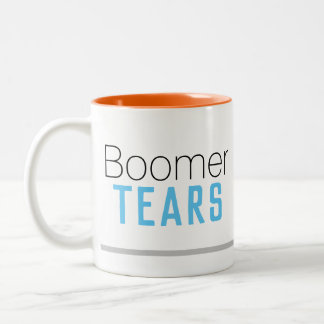 Boomer Tårar 2-tonad mugg (R-handed)