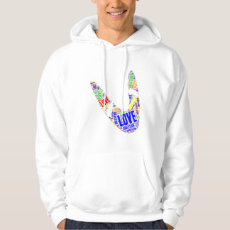 Boomerang Basic Kärlek Gratitude Apprecision Hoodie