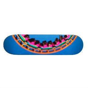 Boomerang Berg- och dalbana Worlds of Fun, KC Old School Skateboard Bräda 21,6 Cm