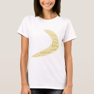 Boomerang Kärlek, tacksamhet, uppskattning T Shirt