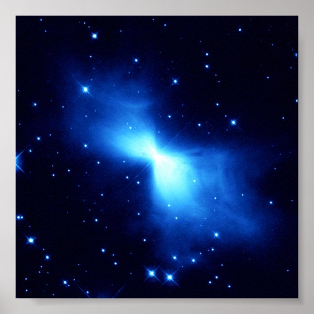 Boomerang Nebula (Hubble Telescope) Poster (Framsidan)