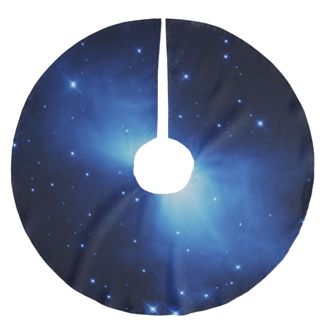 Boomerang Nebula i rymden NASA Julgransmatta Borstad Polyester (Framsidan)