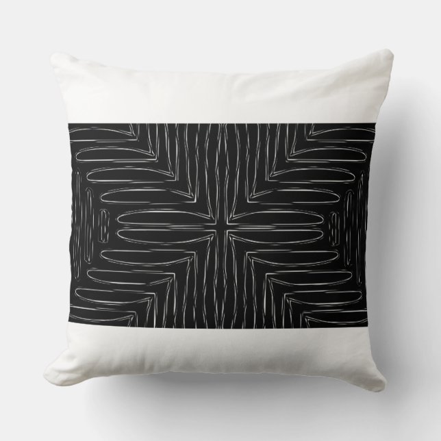Boomerang Tribal Dekorativ kudde (Framsida)