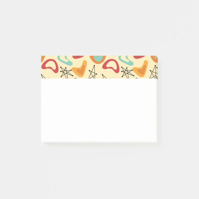 Boomerangs och Stars Post-it Block (Framsida)