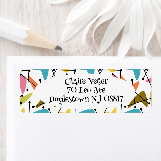 Boomerangs Returadress Etikett (Insitu)