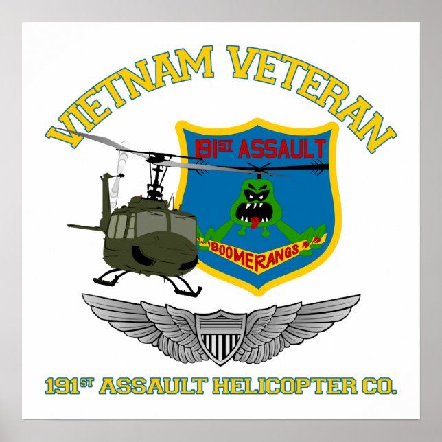 Boomerangs Vietnam (Pilot Vingar) Poster (Framsidan)