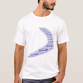 Boomerangstyrka, uthållighet, mod t shirt