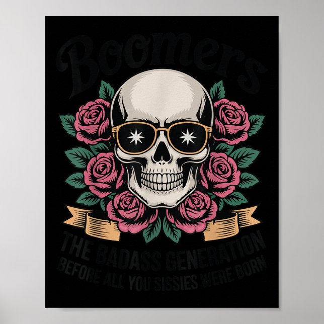Boomers Bad Generation innan missioner föddes Poster (Framsidan)