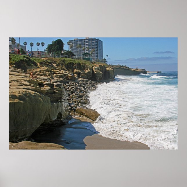 Boomers till Barns Bassäng Poster ~ La Jolla (Framsidan)