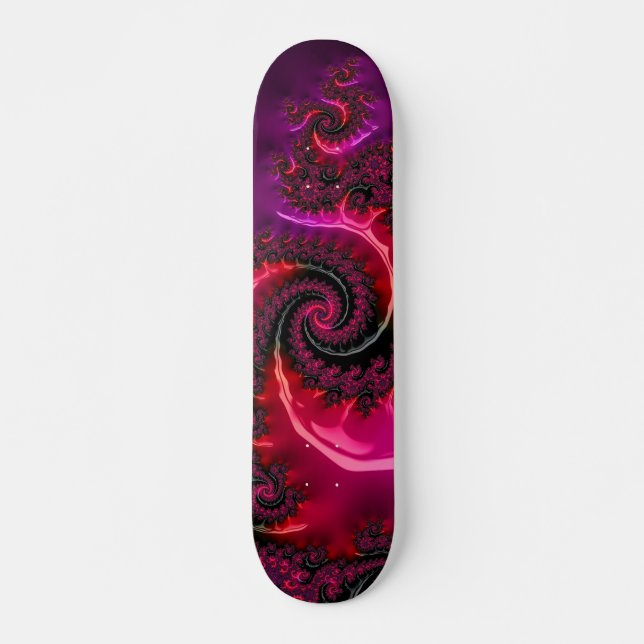 BoomGoo™-skateboard F320 Red Dragon-fuchsia Mini Skateboard Bräda 18,5 Cm (Framsida)