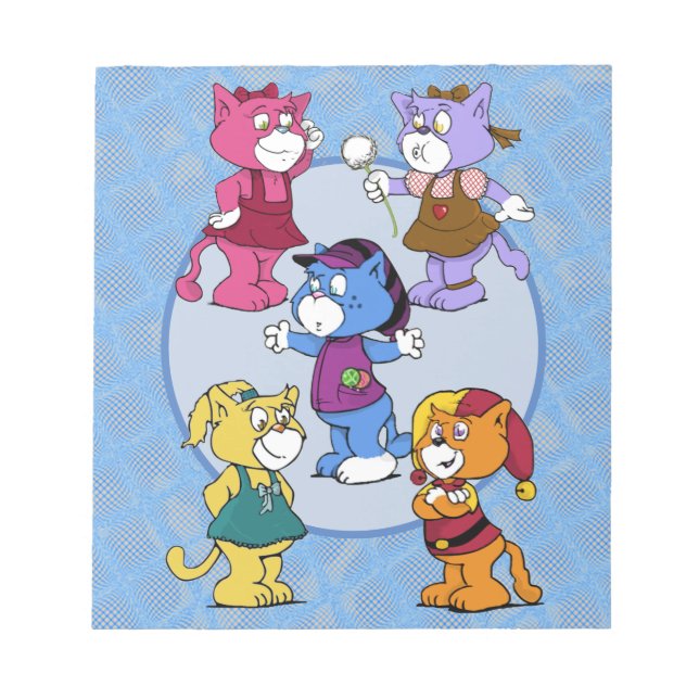 Boomi Cats Anteckningsblock (Framsida)