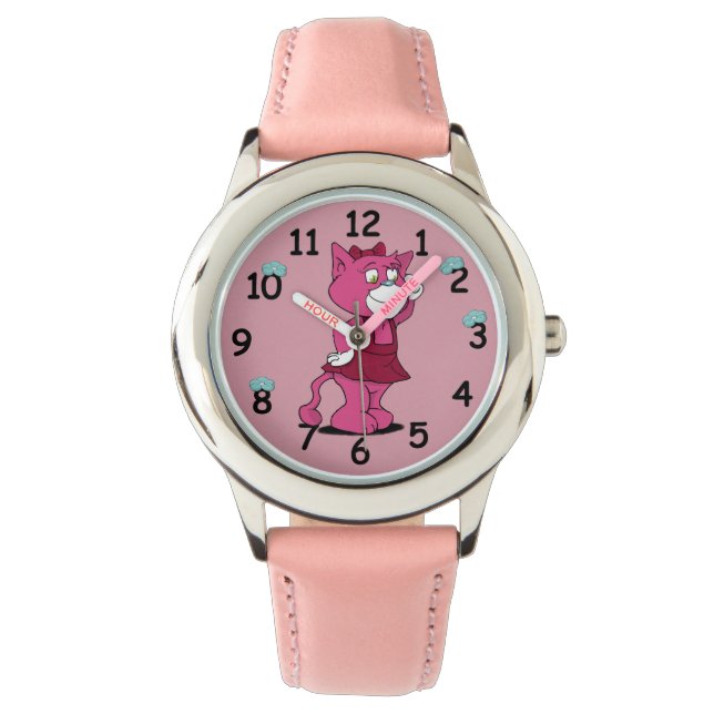 Boomi Cats Armbandsur (Framsida)