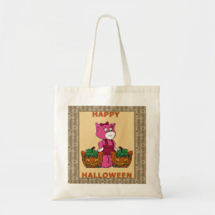 Boomi Cats Kattunge Pumpkins Poster Tygkasse