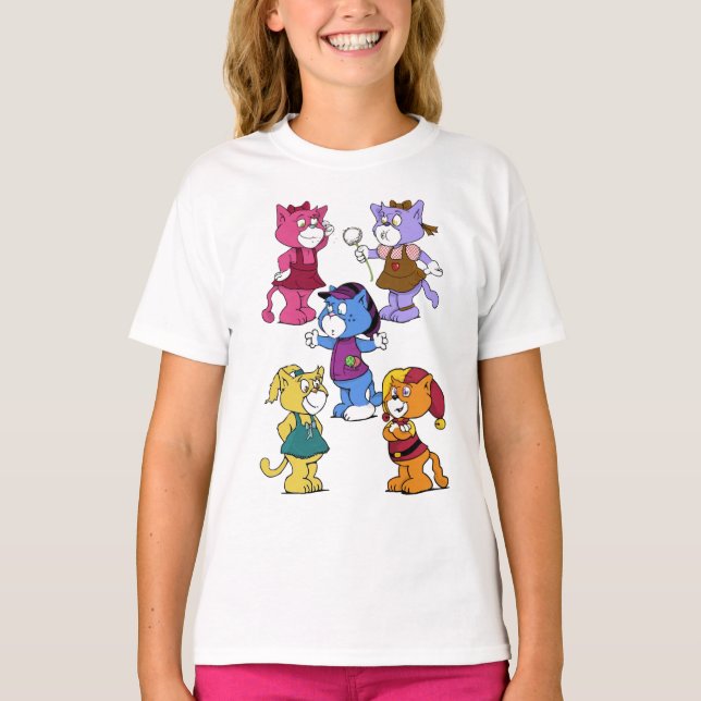 Boomi Cats T-Shirt (Framsida)