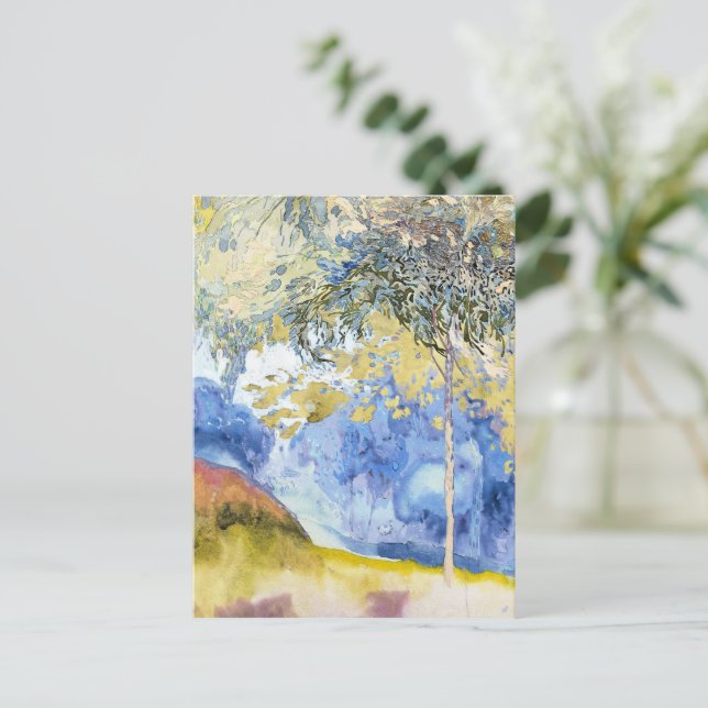 Boomrijk Landscape by Georges de Feure Vykort (Stående Fram)