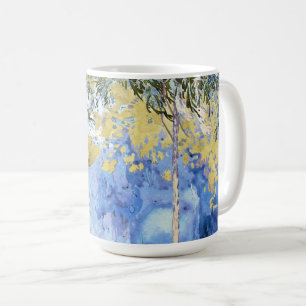 Boomrijk landskap av Georges de Feure Kaffemugg
