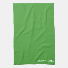 Boomslang grönt färg namn kökshandduk